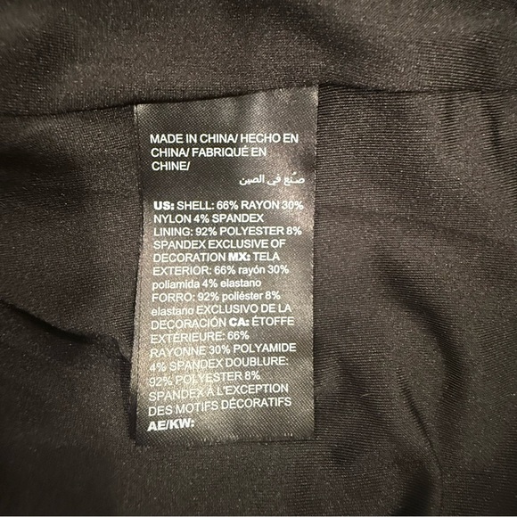 White House Black Market Cream/White Black Sheath Midi Dress 14 - Picture 10 of 12